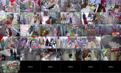 梧州眾康藥業(yè)市區(qū)店監(jiān)控系統(tǒng)